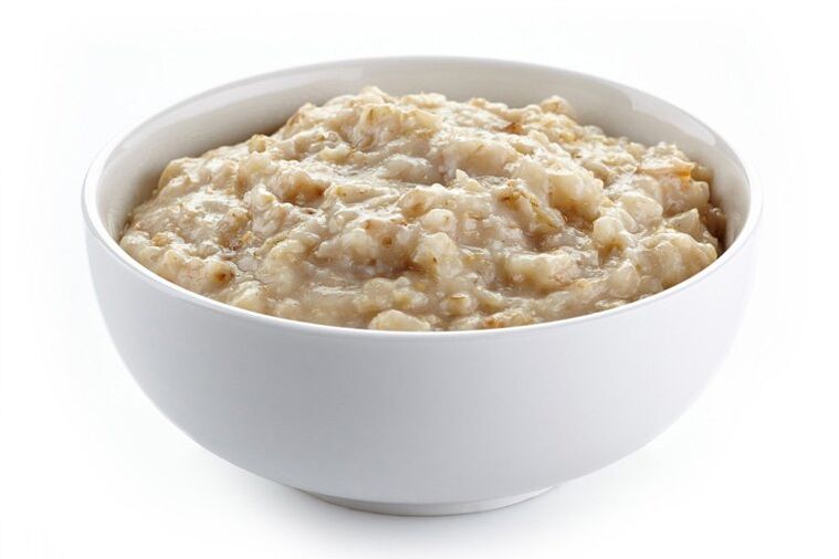 Bouillie d'avoine pour perdre du poids de 7 kg par semaine