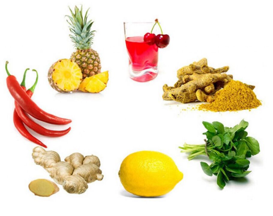 Aliments pour prévenir la goutte