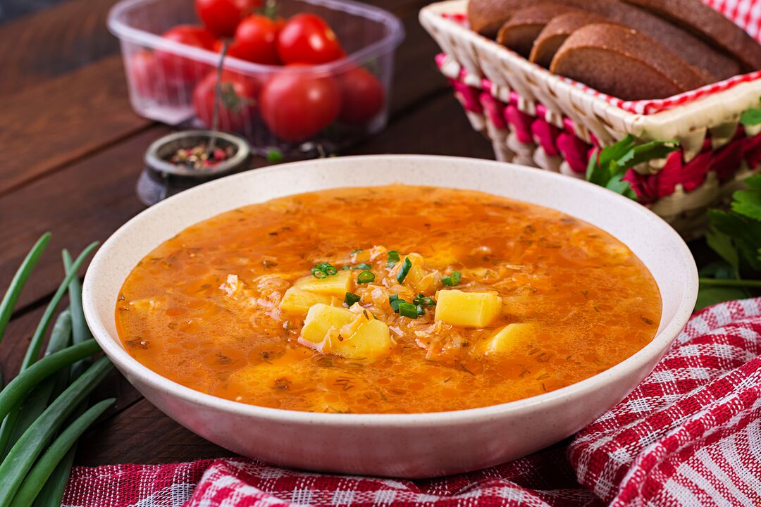 Soupe aux choux pour perdre du poids
